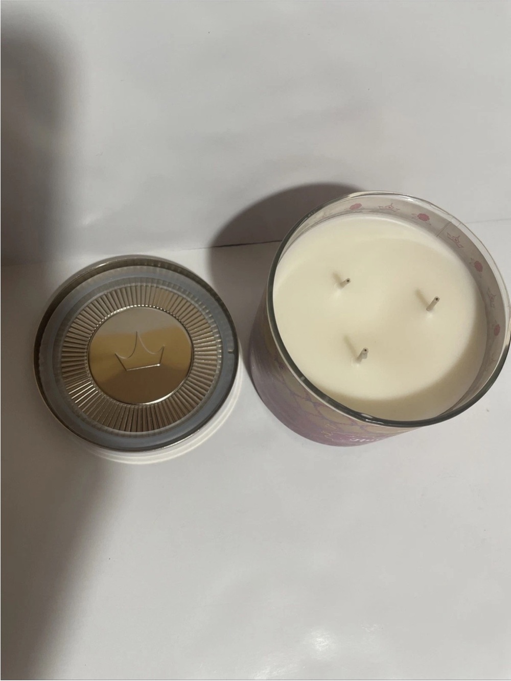 Bath & Body Works DISNEY PRINCESS AURORA Large 3-Wick Candle 14.5oz NEW Sold Out - Picture 4 of 7